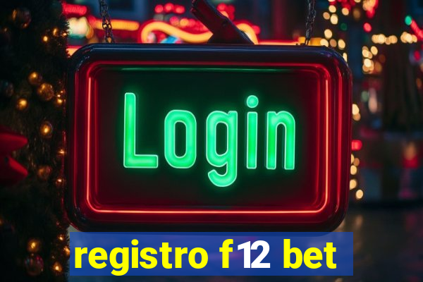 registro f12 bet