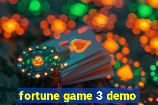 fortune game 3 demo