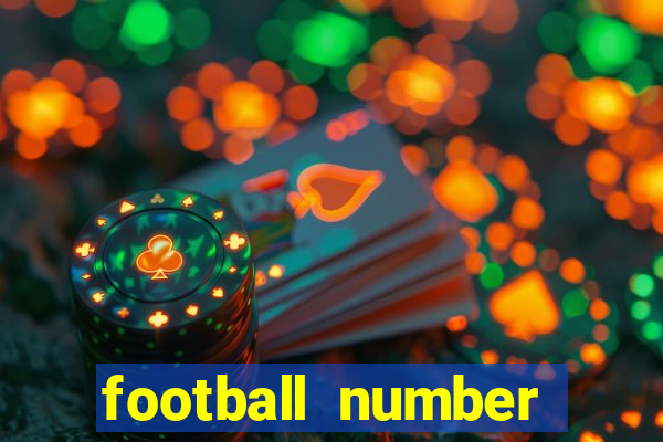 football number necklaces gold