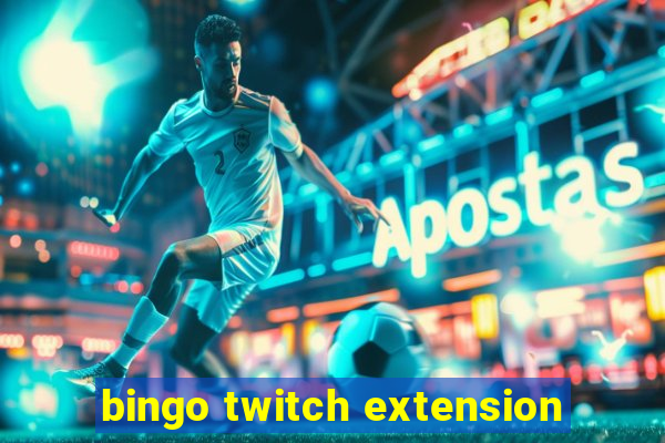 bingo twitch extension