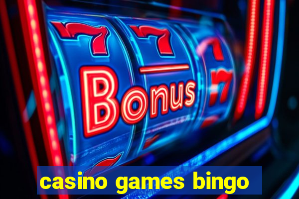 casino games bingo