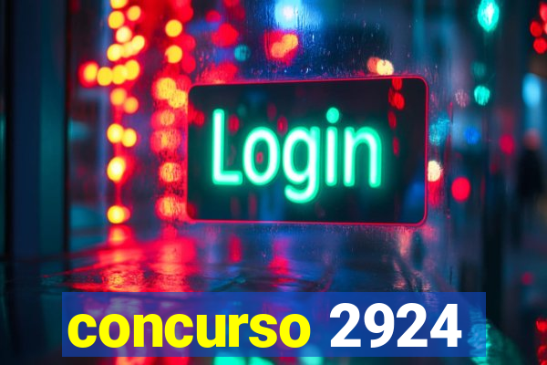 concurso 2924