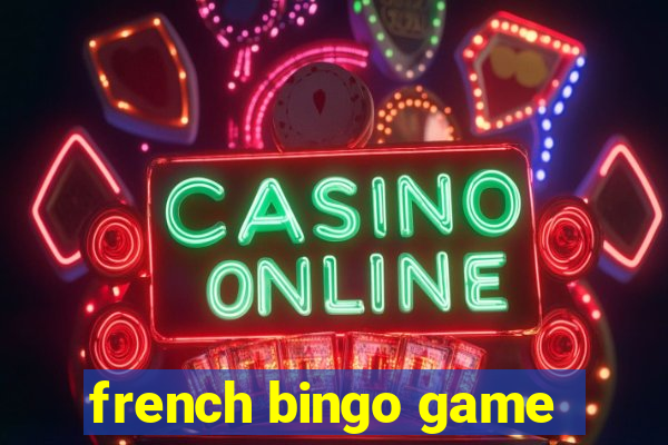 french bingo game