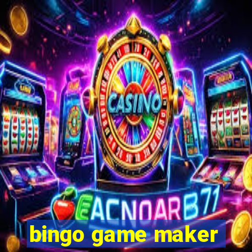 bingo game maker