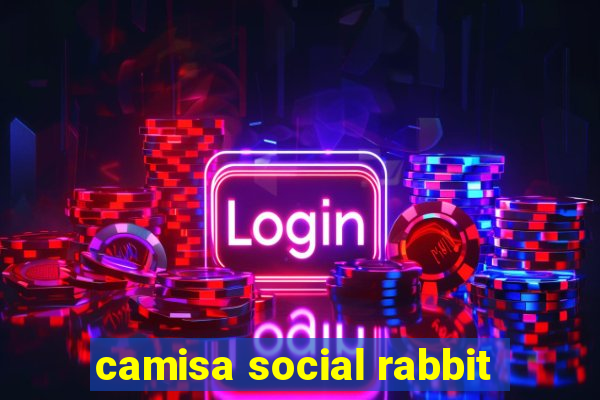 camisa social rabbit