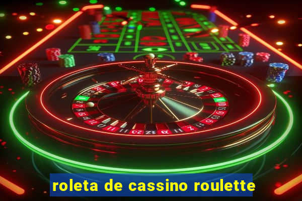 roleta de cassino roulette