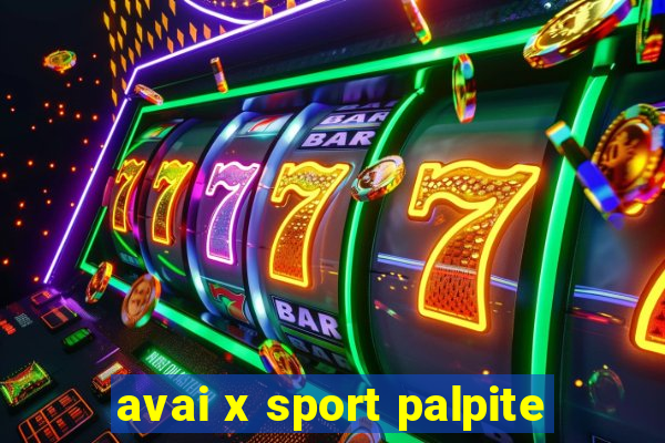 avai x sport palpite