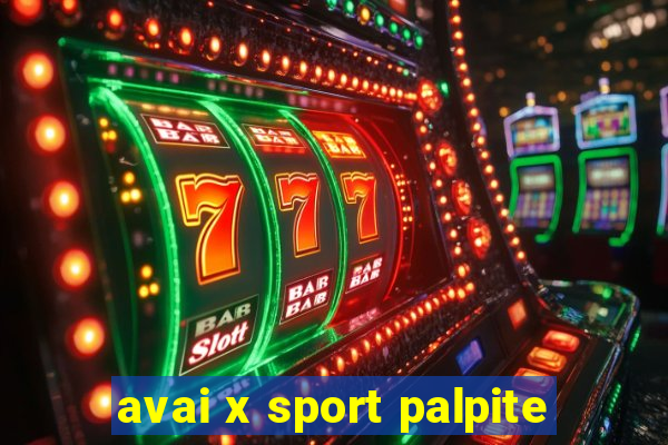 avai x sport palpite