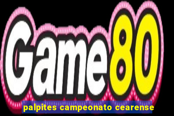 palpites campeonato cearense