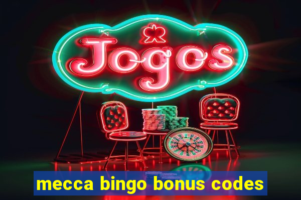 mecca bingo bonus codes