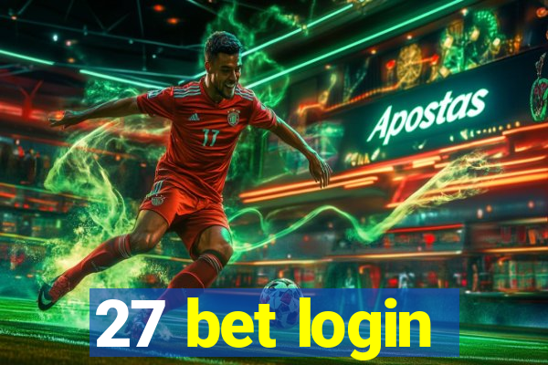 27 bet login