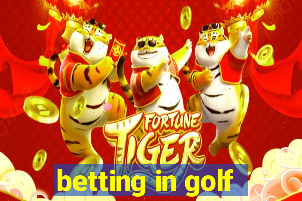 betting in golf