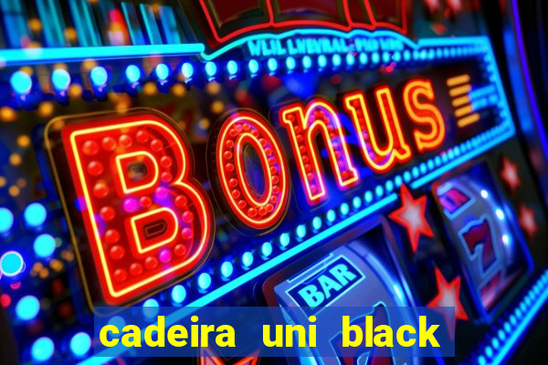 cadeira uni black n wine