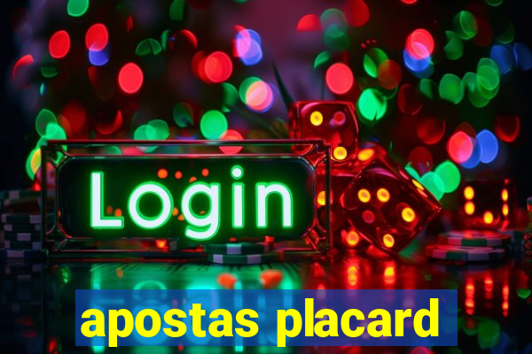 apostas placard