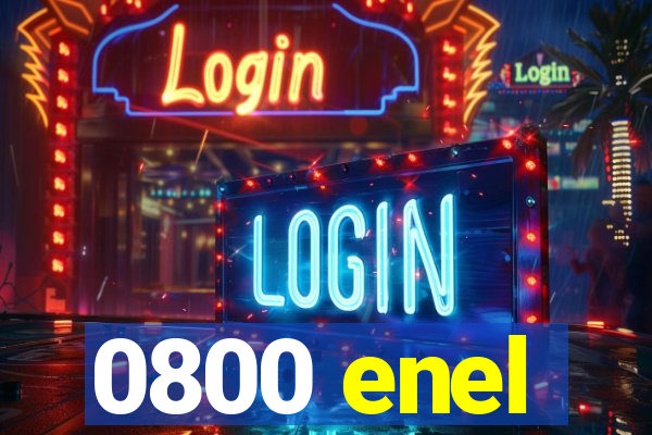 0800 enel