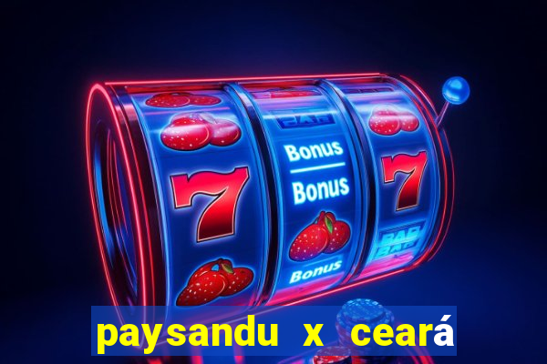 paysandu x ceará sc palpite