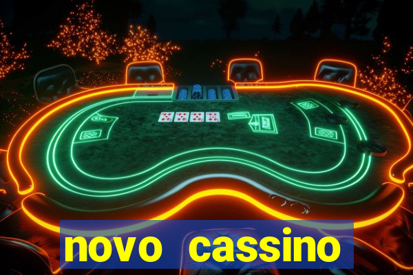 novo cassino pagando no cadastro