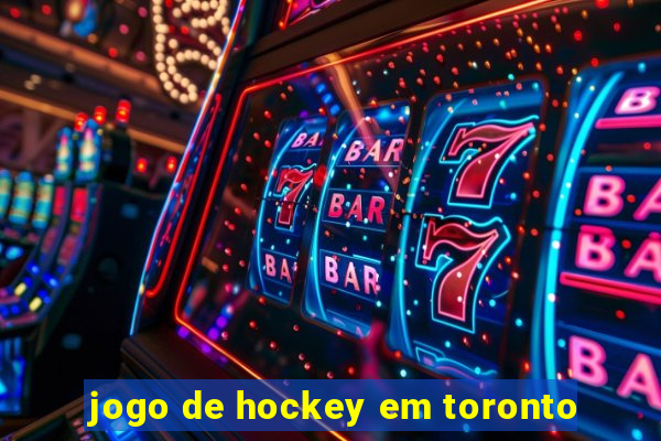 jogo de hockey em toronto