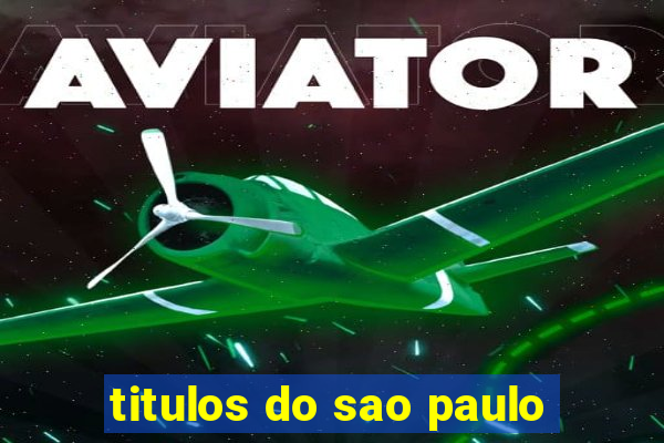 titulos do sao paulo