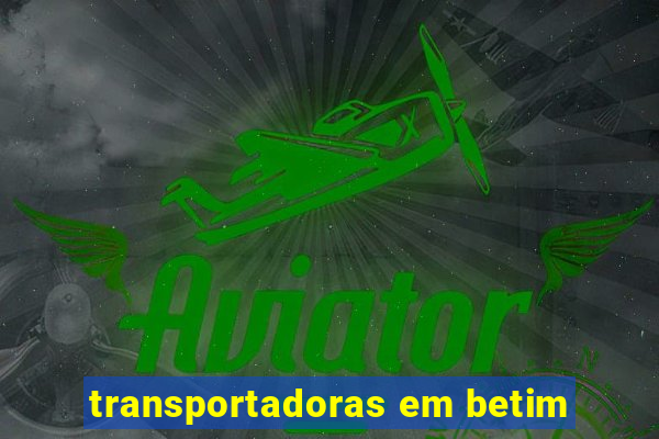 transportadoras em betim