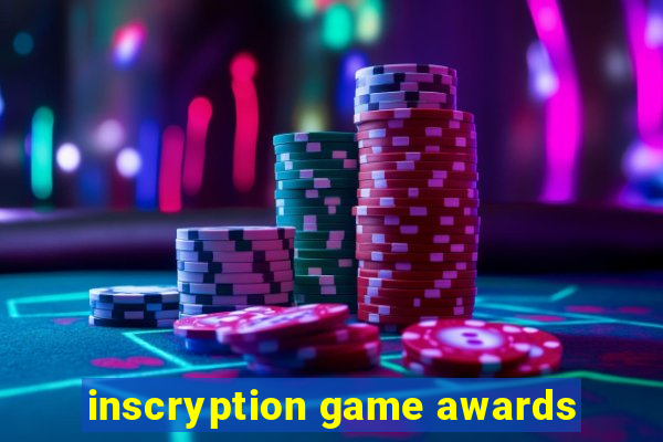 inscryption game awards