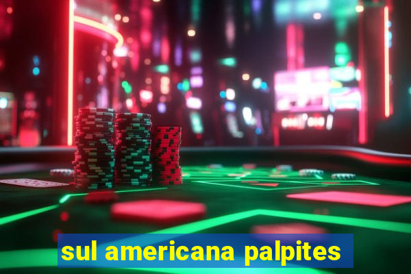 sul americana palpites