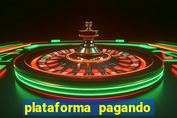 plataforma pagando no cadastro sem depósito