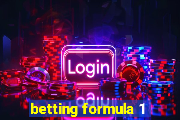 betting formula 1