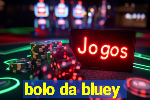 bolo da bluey