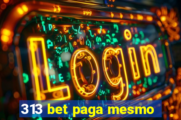 313 bet paga mesmo