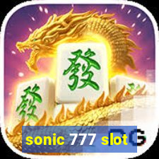 sonic 777 slot