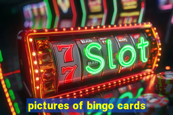 pictures of bingo cards