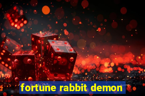 fortune rabbit demon