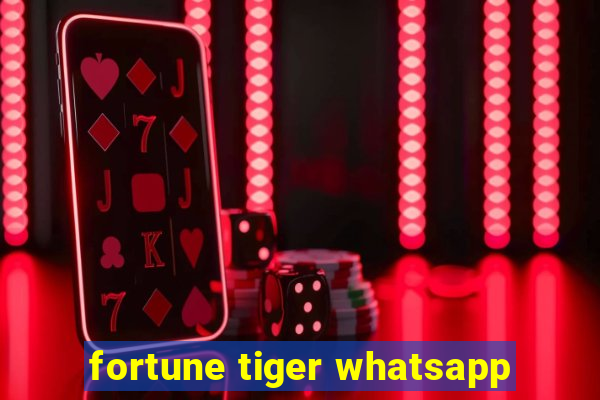 fortune tiger whatsapp