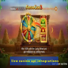 live casino api integrations