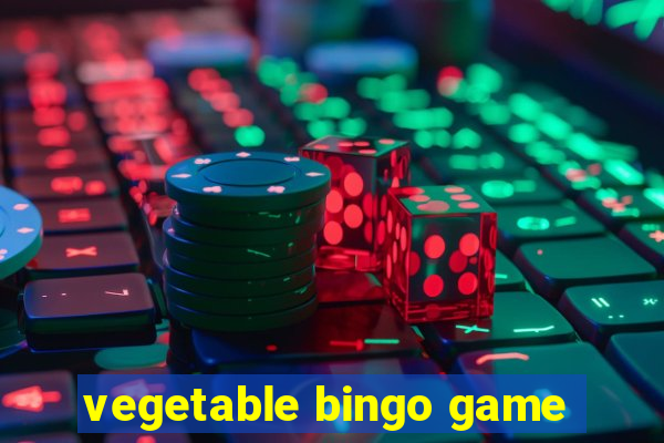 vegetable bingo game