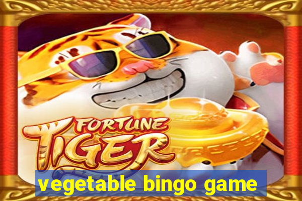 vegetable bingo game