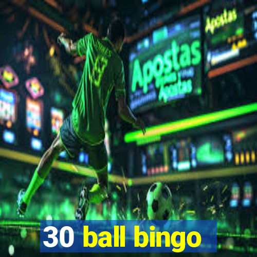 30 ball bingo