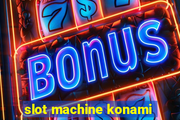 slot machine konami