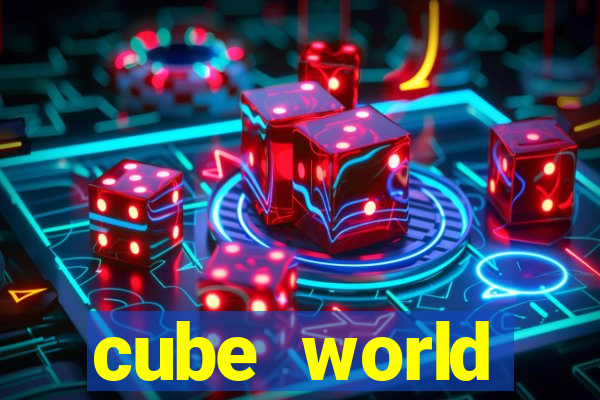 cube world strawberry cocktail