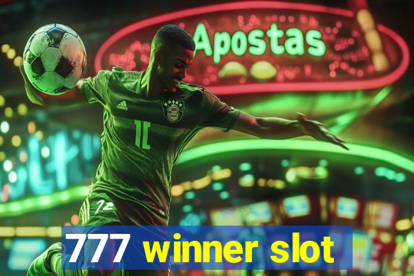 777 winner slot