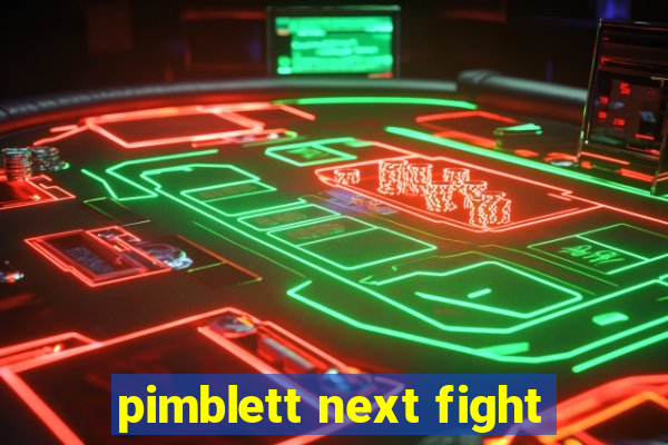 pimblett next fight