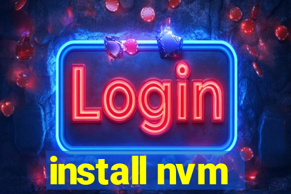 install nvm