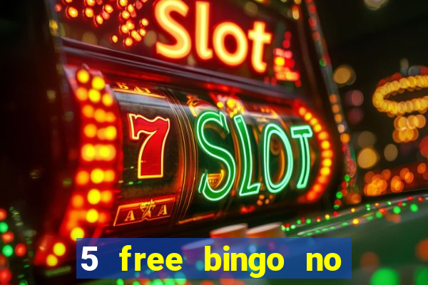 5 free bingo no deposit required