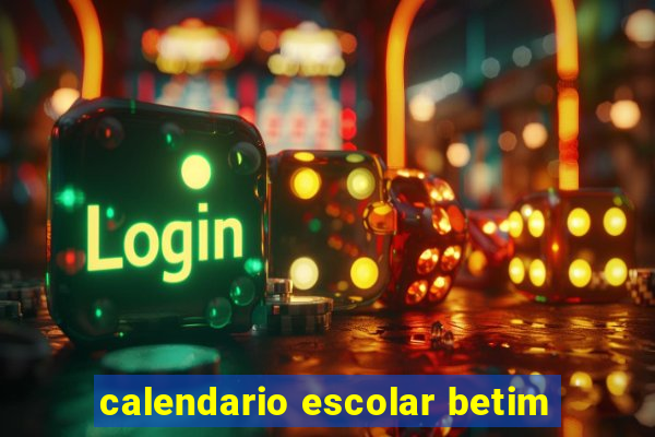 calendario escolar betim