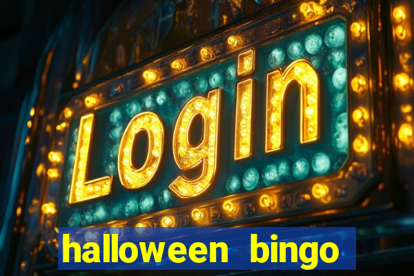 halloween bingo card maker