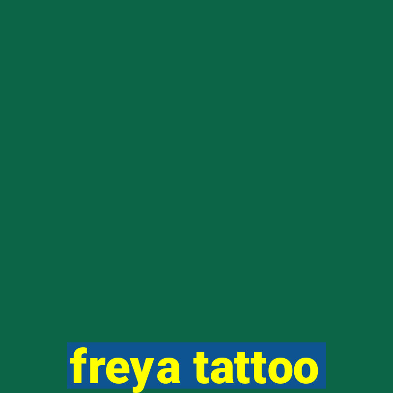 freya tattoo