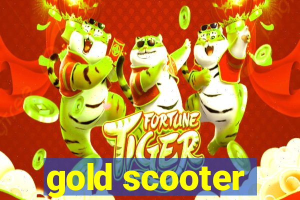 gold scooter