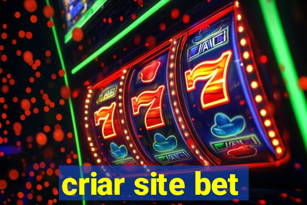 criar site bet