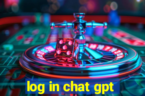 log in chat gpt